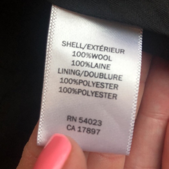 Banana Republic grey dress pants. 100% wool. Size 35x32. Great condition! - Picture 4 of 5